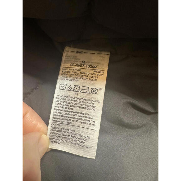 Banana Republic Performance Mens M Water Repellent Coat Preppy Blue Travel - Picture 8 of 8